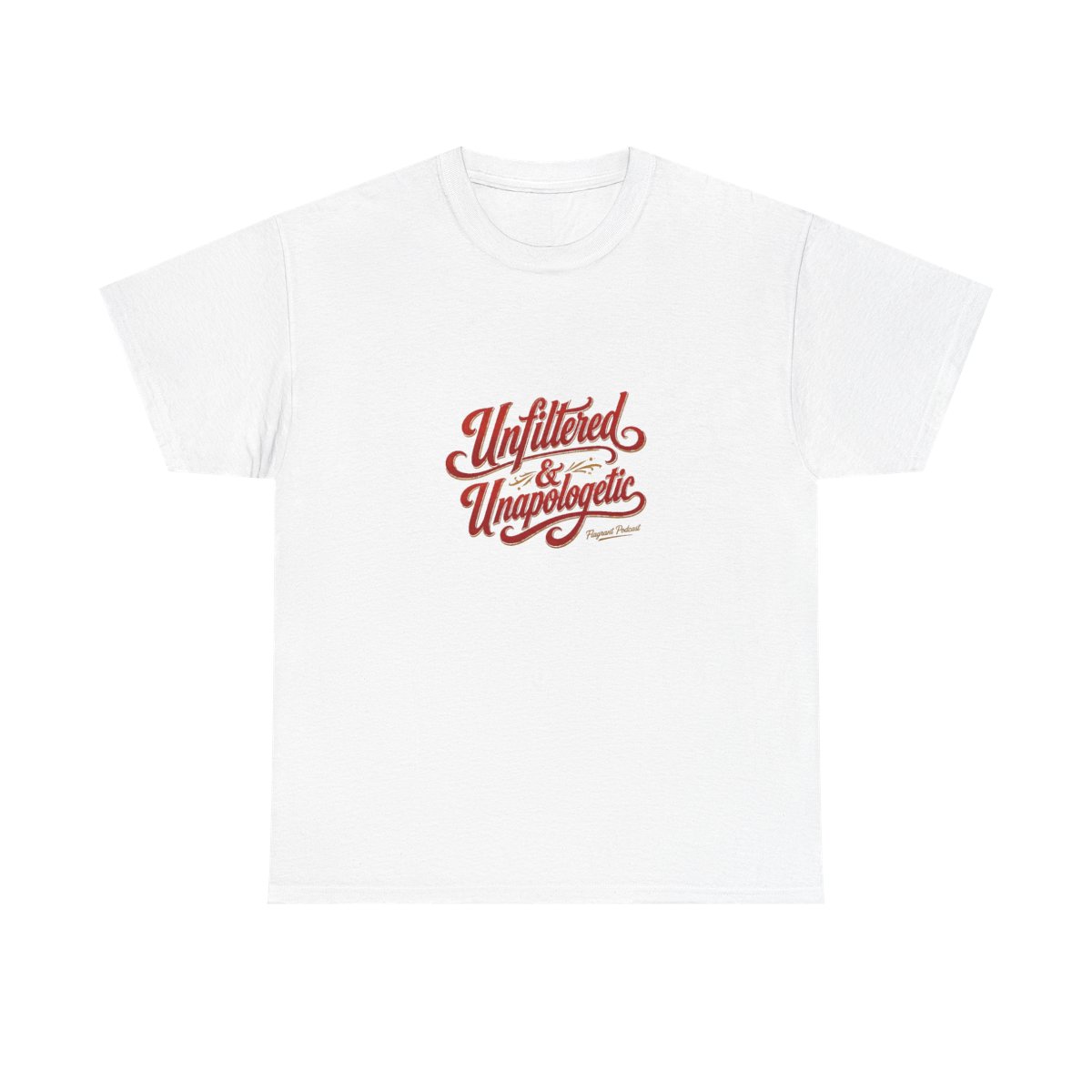 Flagrant "Unfiltered & Unapologetic" Unisex Tee - alternate angle 2, merchandise
