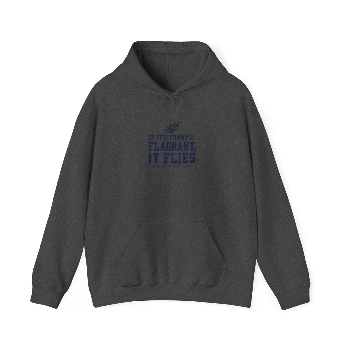 Flagrant "If It’s Funny & Flagrant, It Flies" Hoodie - alternate angle 2, merchandise