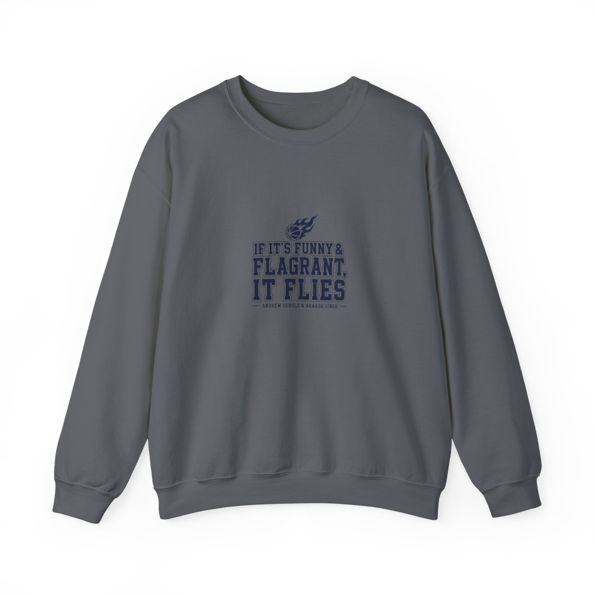 Flagrant "If It’s Funny & Flagrant, It Flies" Crewneck - alternate angle 4, merchandise