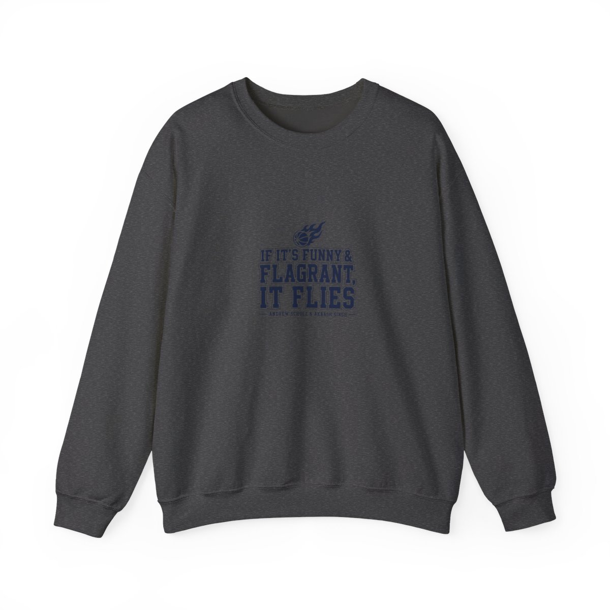 Flagrant "If It’s Funny & Flagrant, It Flies" Crewneck - alternate angle 5, merchandise