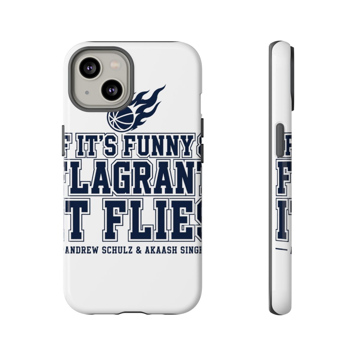 Flagrant "If It’s Funny & Flagrant, It Flies" Phone Case - alternate angle 5, merchandise