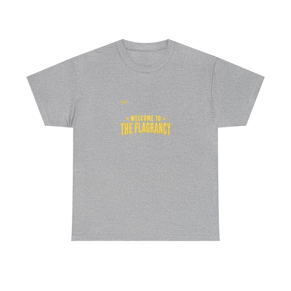Flagrant "Welcome to The Flagrancy" Unisex Tee - alternate angle 2, merchandise