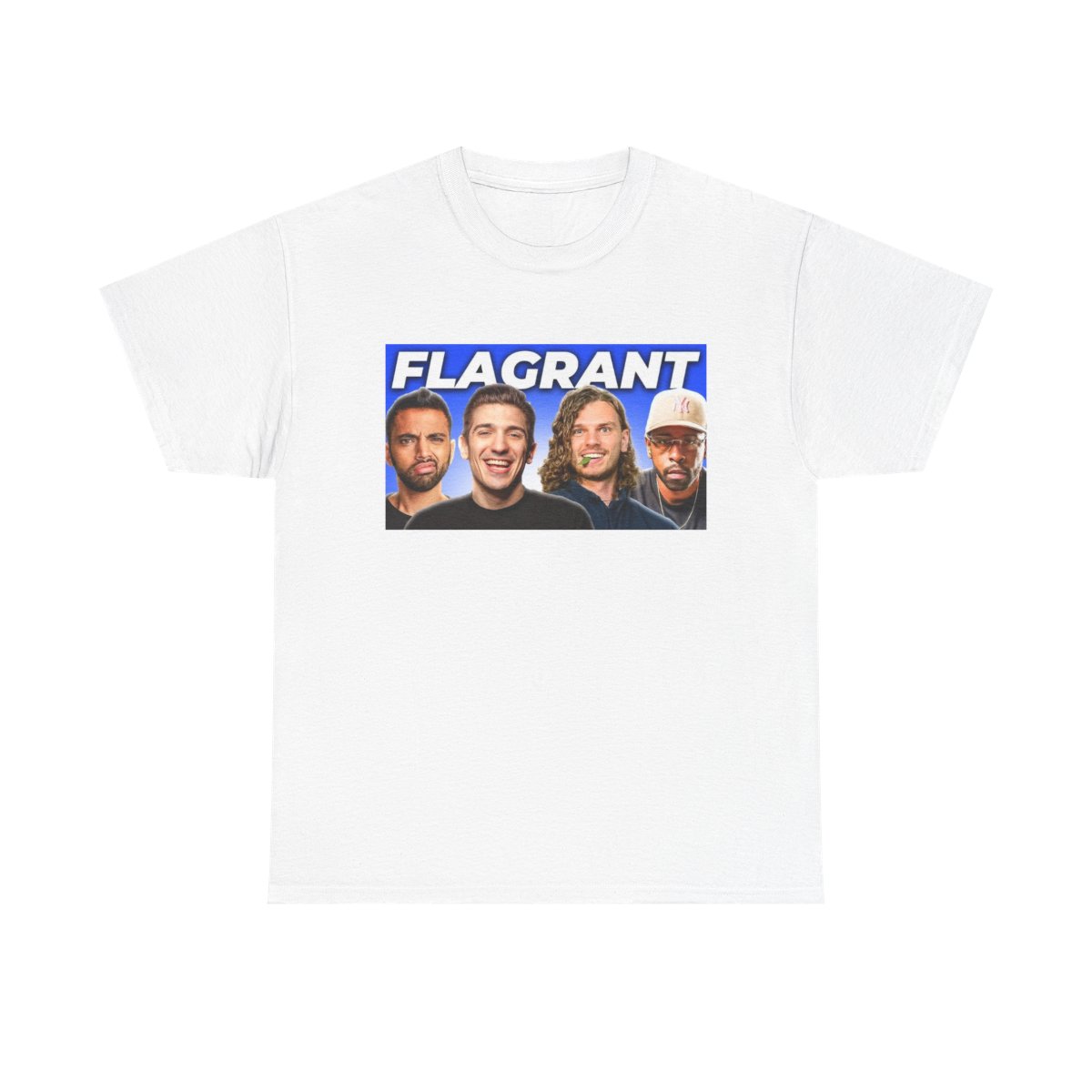 Flagrant "Fearless comedy. Boundless laughs." Unisex Tee - Official T-Shirts merchandise