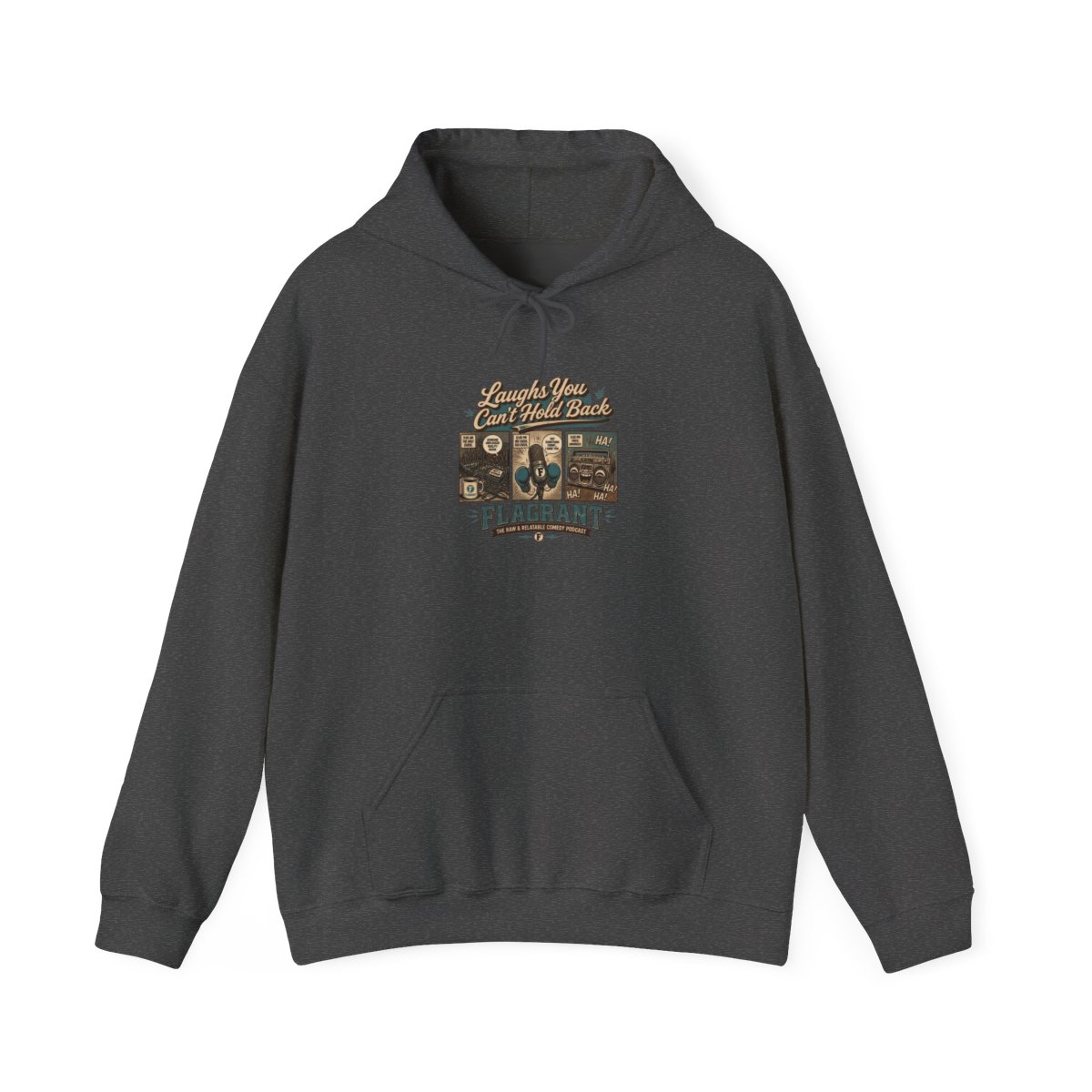 Flagrant "Laughs You Can" Hoodie - alternate angle 4, merchandise