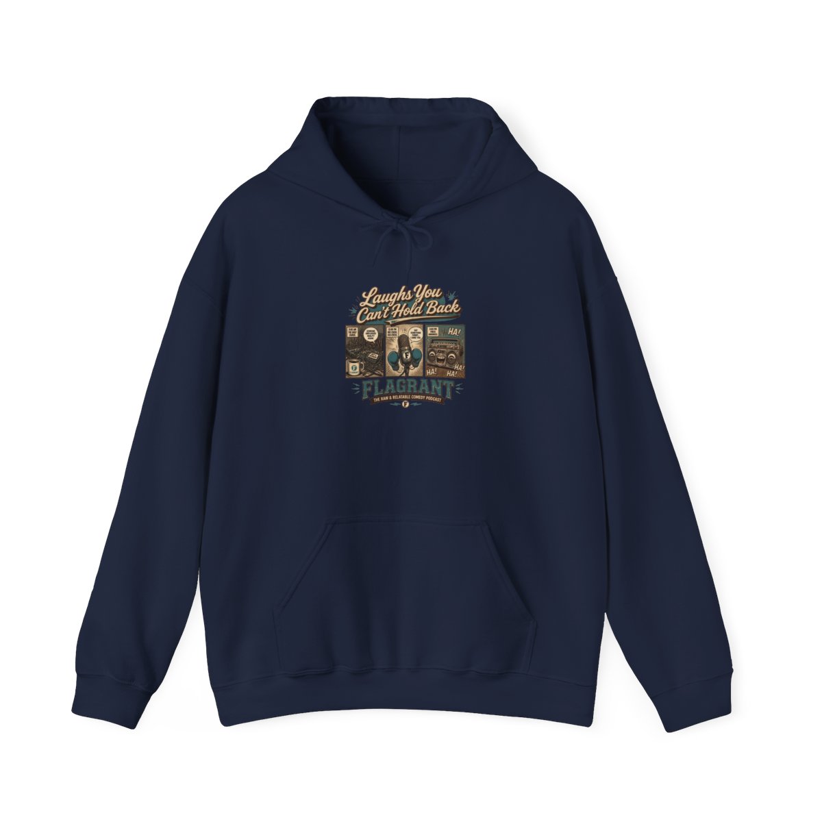 Flagrant "Laughs You Can" Hoodie - alternate angle 3, merchandise