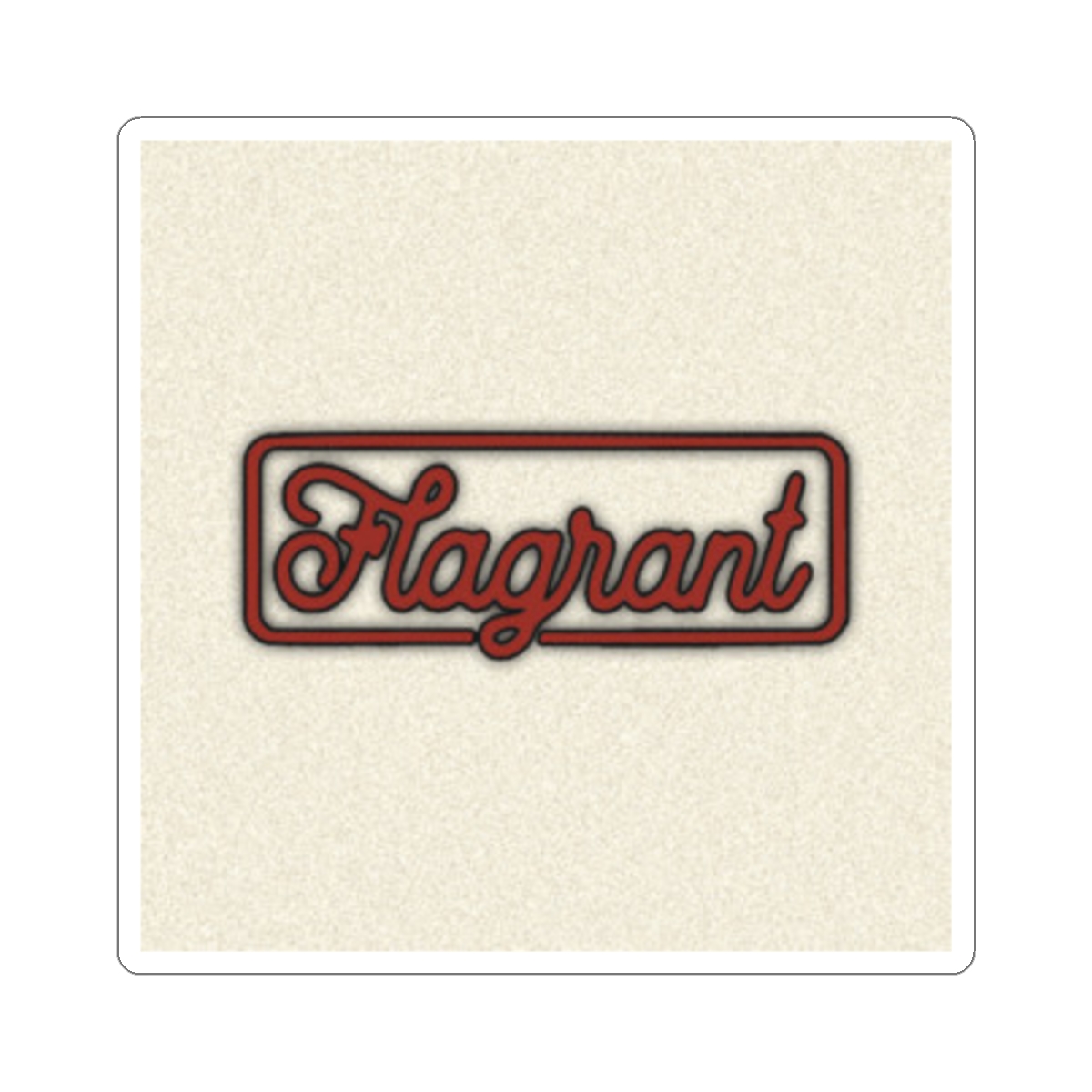 Flagrant "FLAG EDITION" Sticker - alternate angle 3, merchandise
